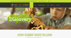 Desktop Screenshot of lightuplearning.com